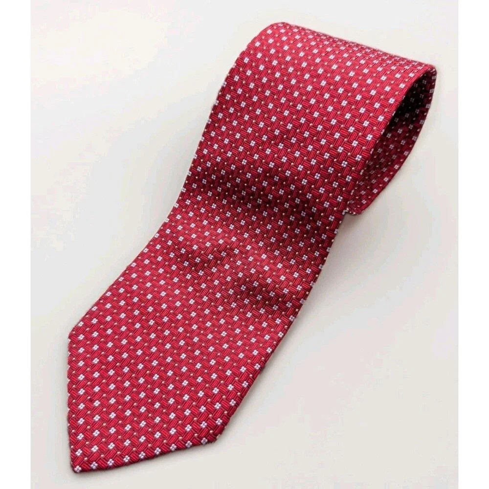 Brooks Brothers Makers and Merchants Silk Red Men's Neck Tie USA